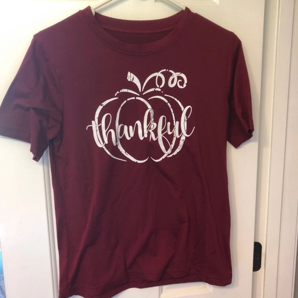 Thankful Pumpkin Shirt